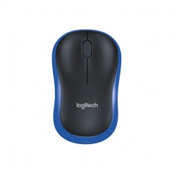 Logitech M185 Compact Wireless Mouse - Blue